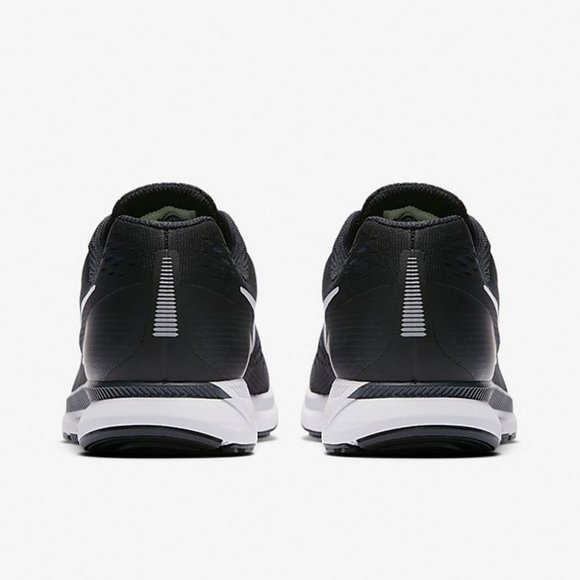 Nike Air Zoom Pegasus 34 Mens Running Shoe Black 9 - Picture 2 of 9